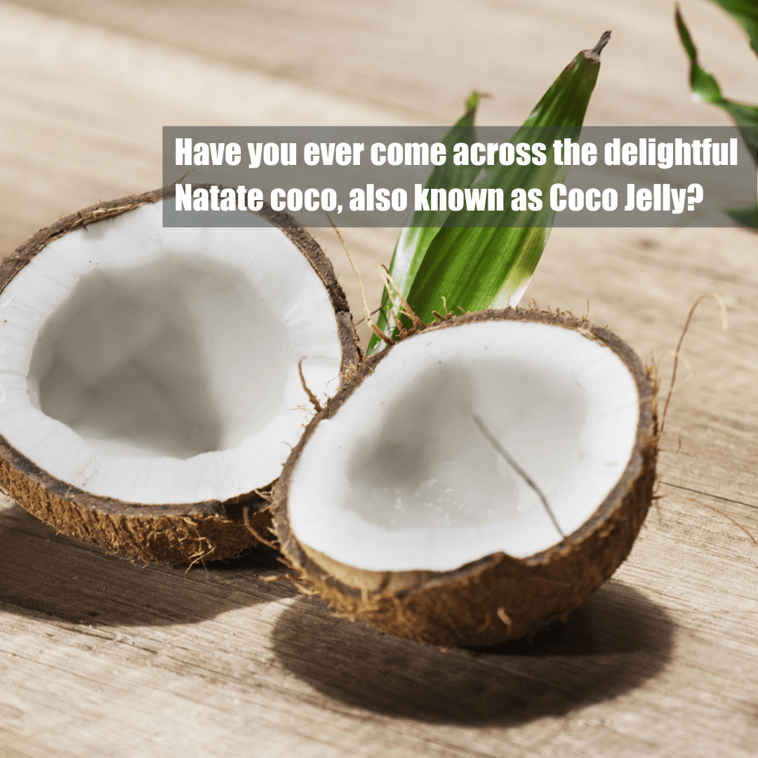 Have you ever come across the delightful Natate coco, also known as Coco Jelly? - Bobabuzz
