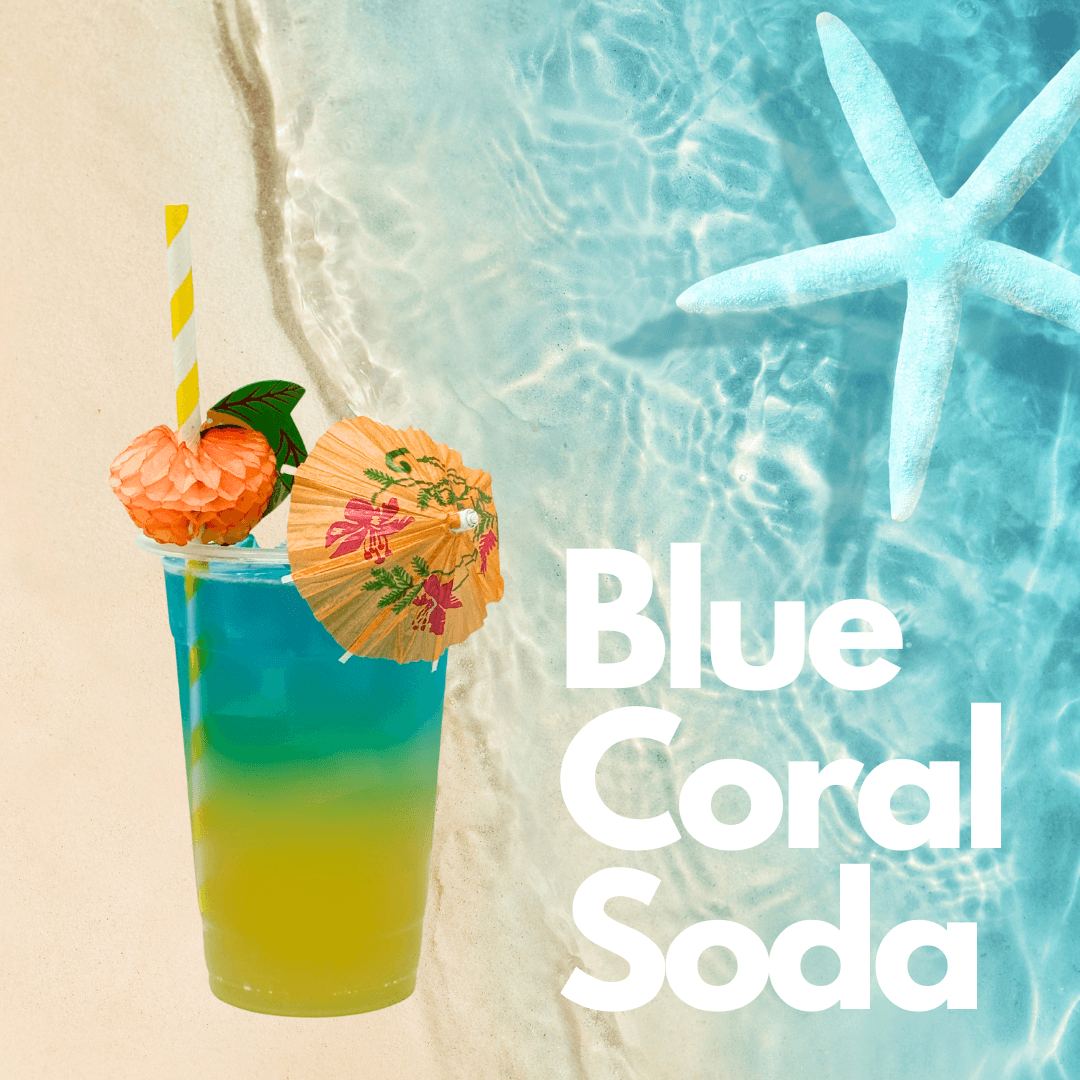 Blue Coral Soda Recipe - Bobabuzz