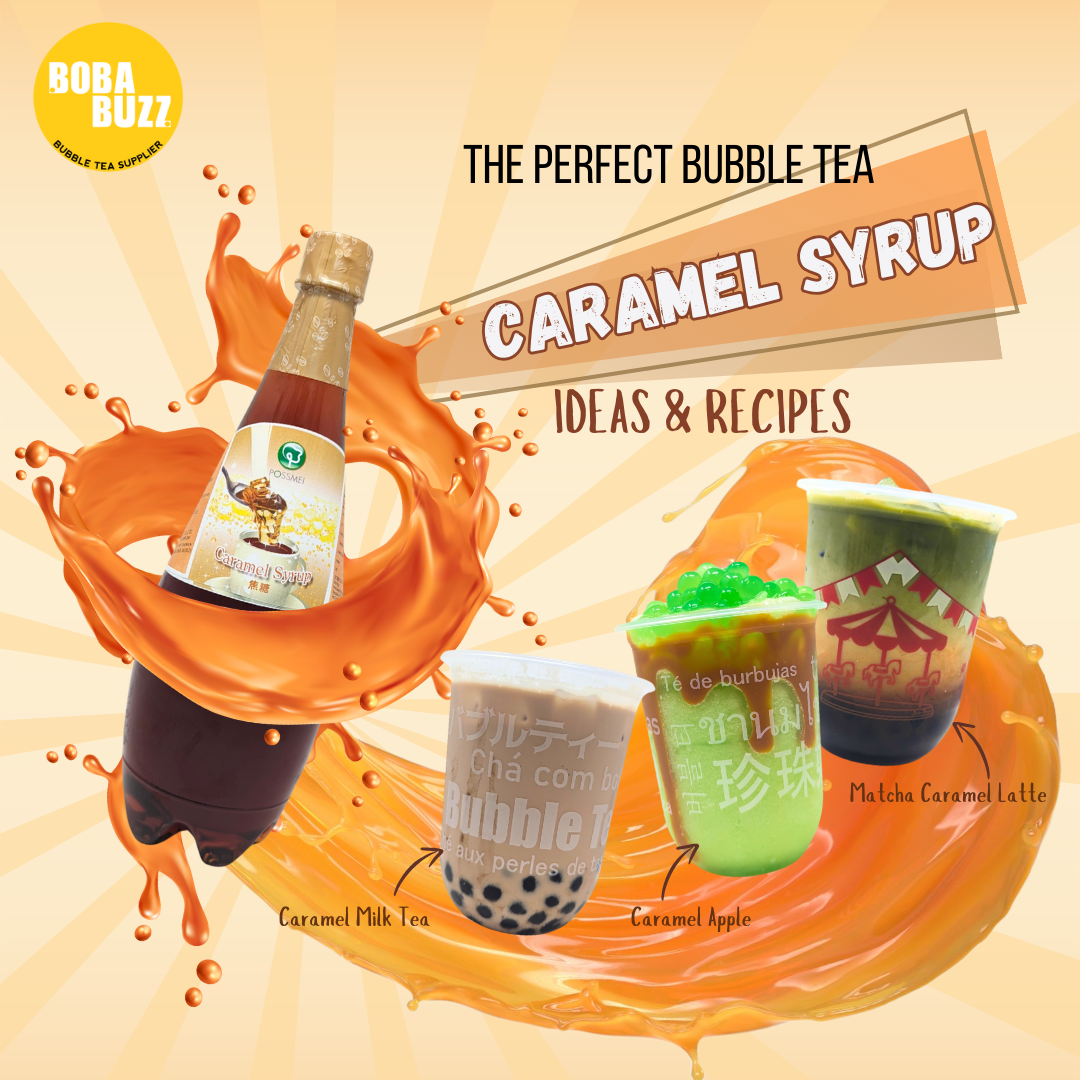 Boost your sale with our beloved caramel syrup! - Bobabuzz