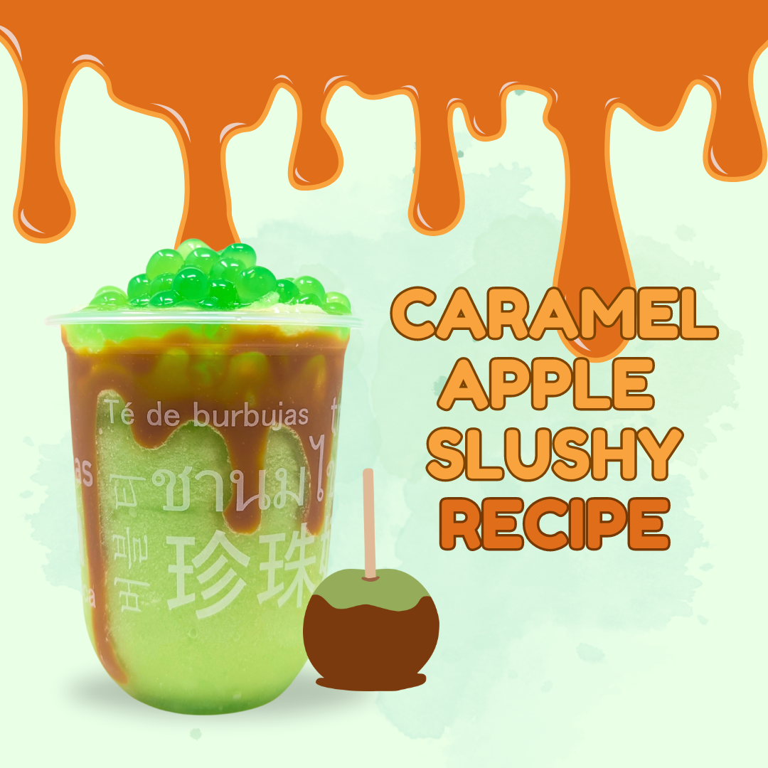 Caramel Apple Slushy Recipe - Bobabuzz