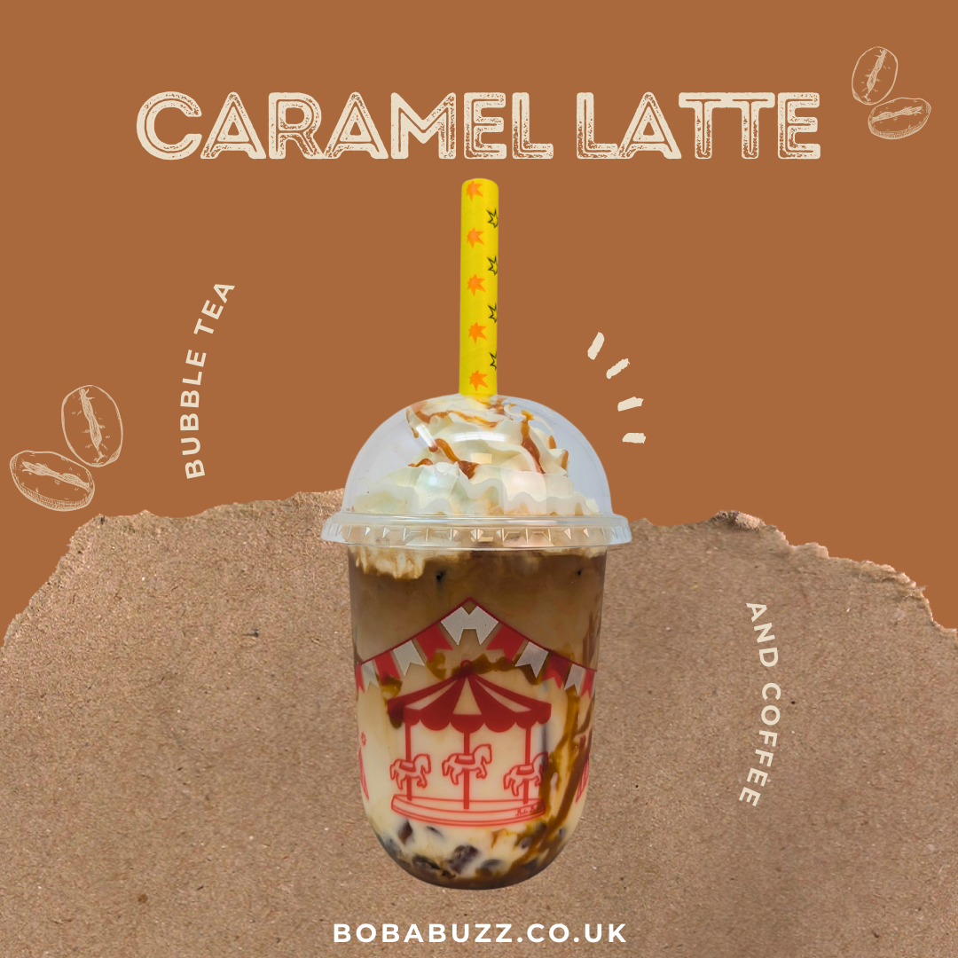 Caramel latte bubble tea recipe - Bobabuzz