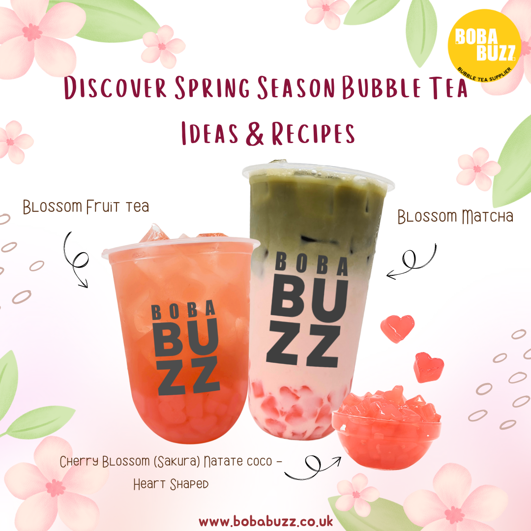 Celebrate the Arrival of Spring with Our Enchanting Blossom Fruit Tea and Blossom Matcha Recipe - Bobabuzz