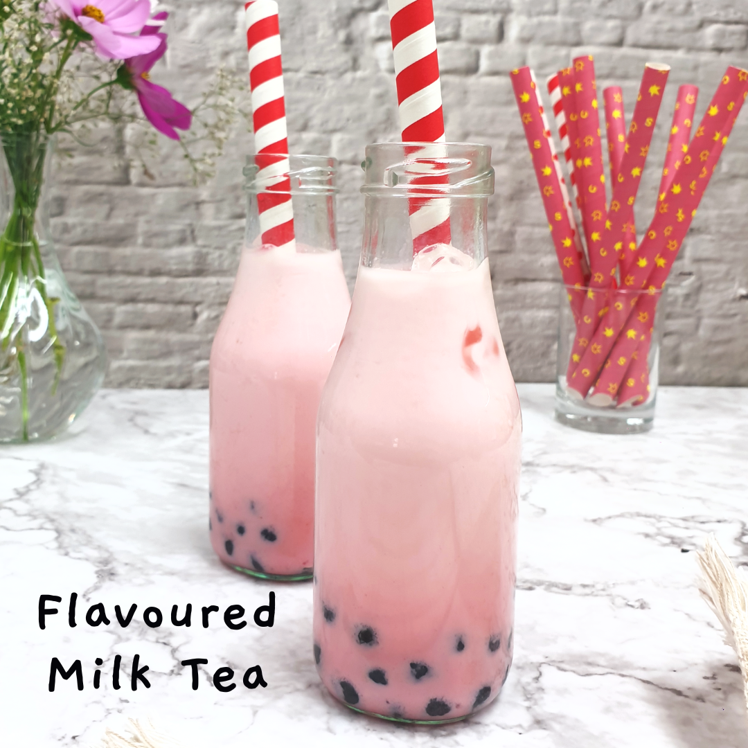 Flavoured Milk Tea Recipe - Bobabuzz