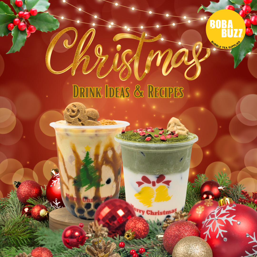 2024 Festive Bubble Tea Creation with Boba Buzz - Bobabuzz