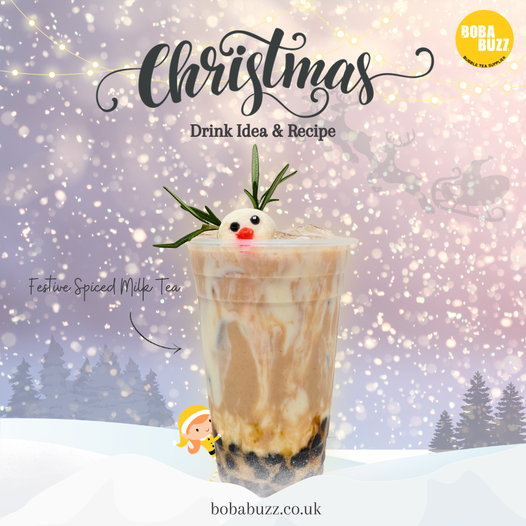 Christmas Series:  Festive Spiced Milk Tea - Bobabuzz