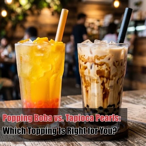 Popping Boba vs. Tapioca Pearls: Which Topping Is Right for You?