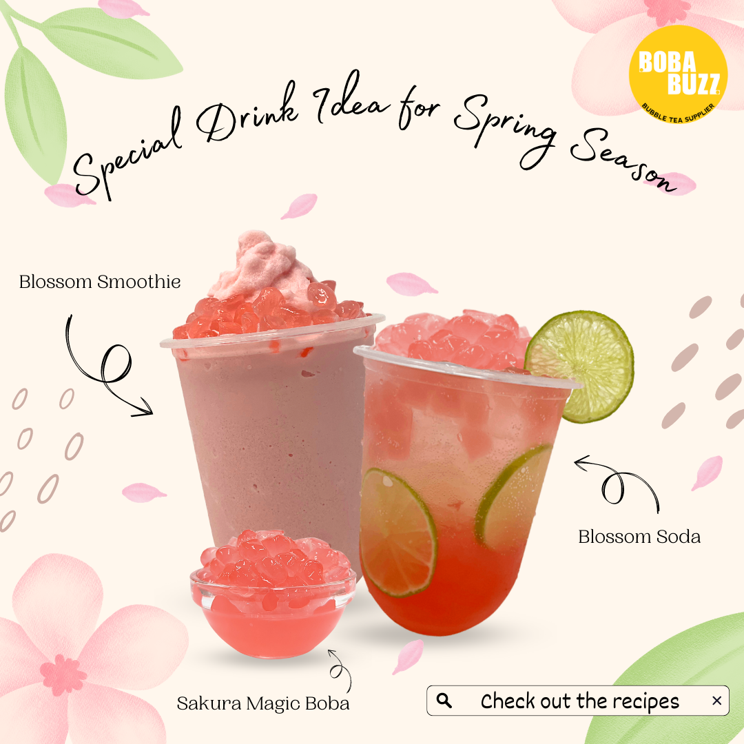 Some Ideas for Spring seasonal drinks - Bobabuzz