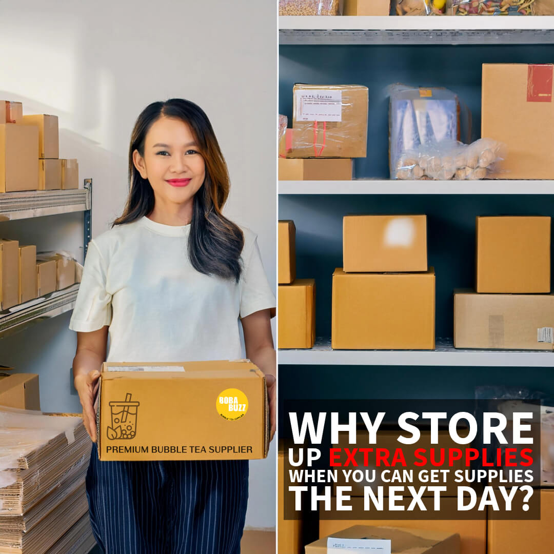 Why Store Up Extra Supplies When You Can Get Supplies the Next Day? - Bobabuzz