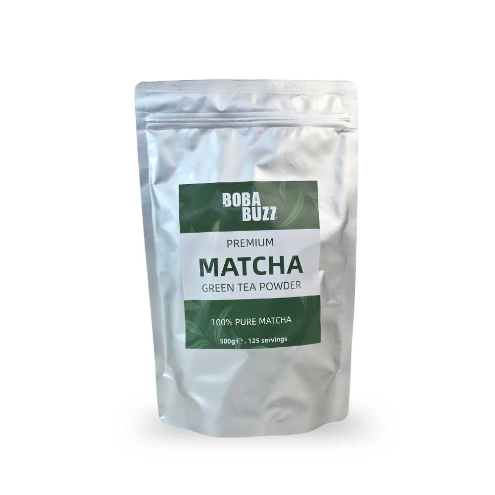 Boba Buzz Premium Matcha Green Tea Powder
