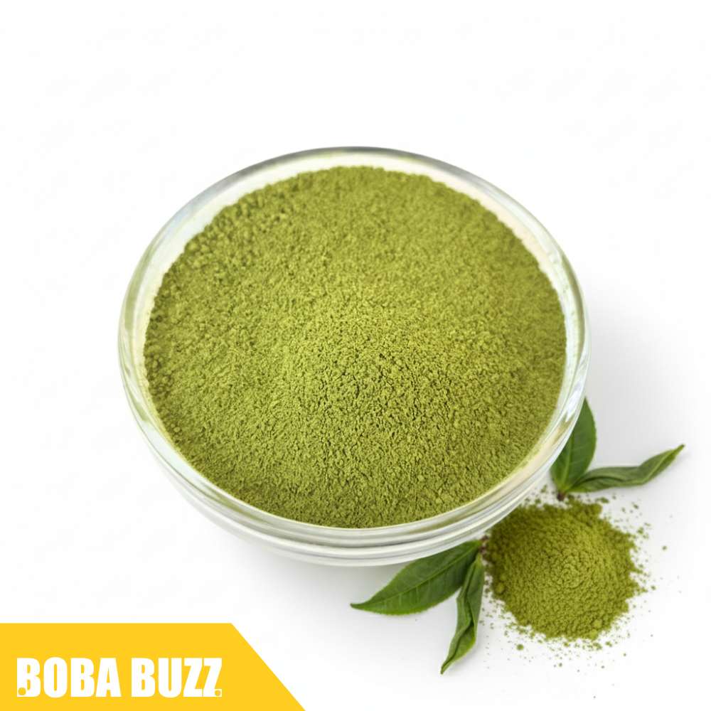 Boba Buzz Premium Matcha Green Tea Powder