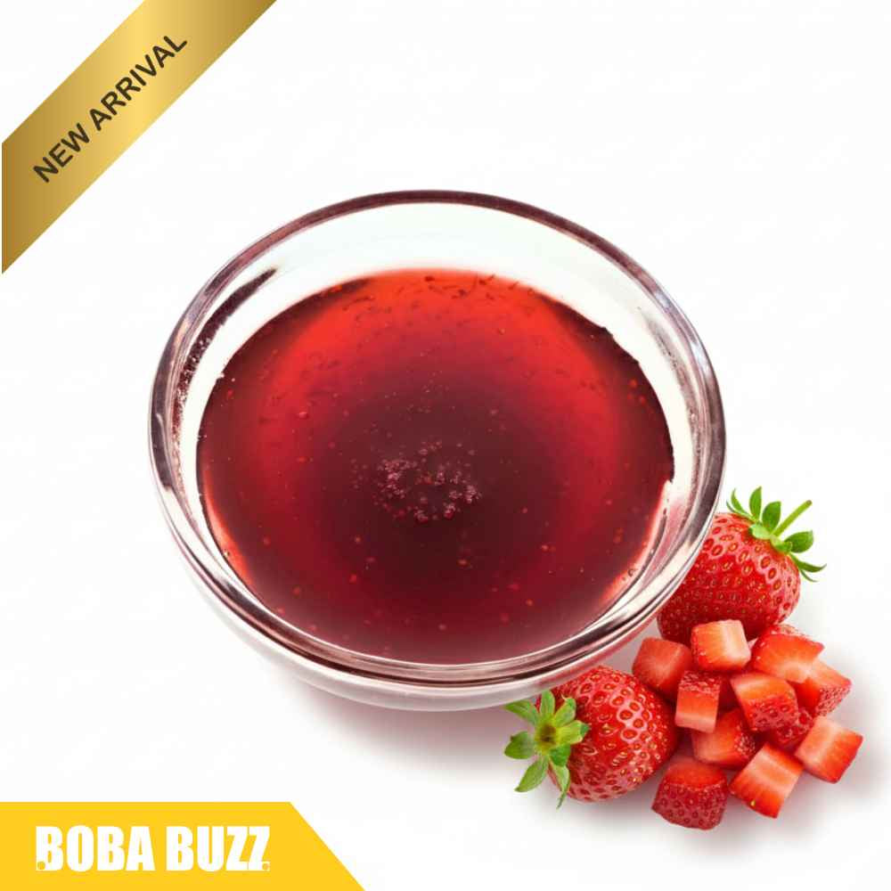 Premium Strawberry Flavoured Syrup