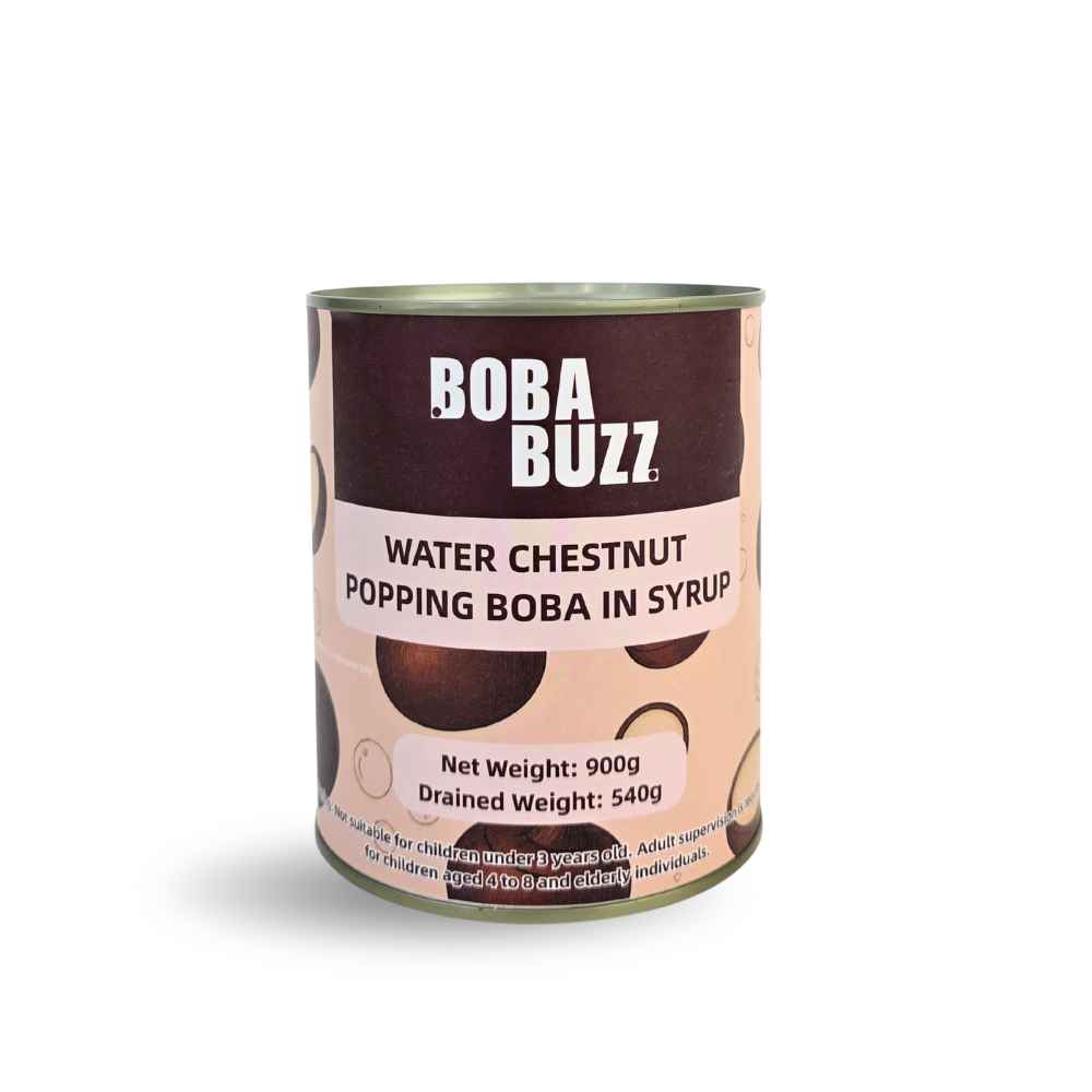 Water Chestnut Popping Boba in Syrup 900g