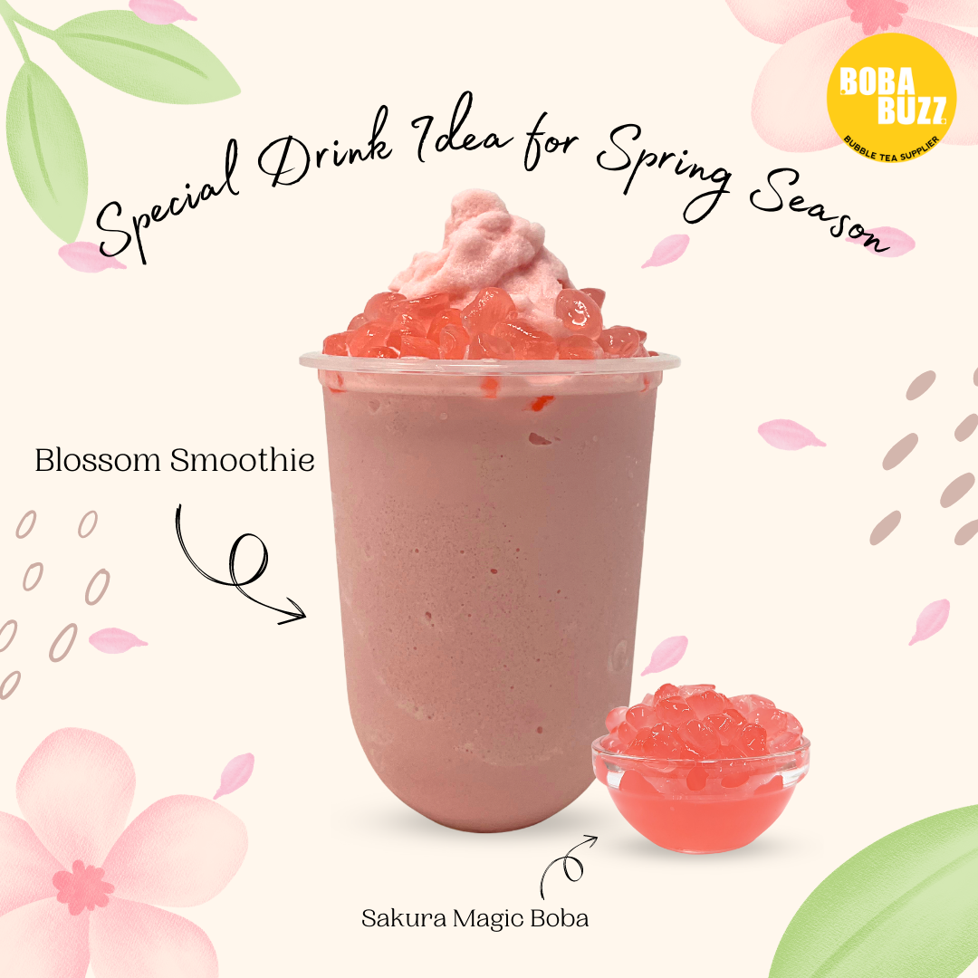 Special Drink for Spring Season - Blossom Smoothie