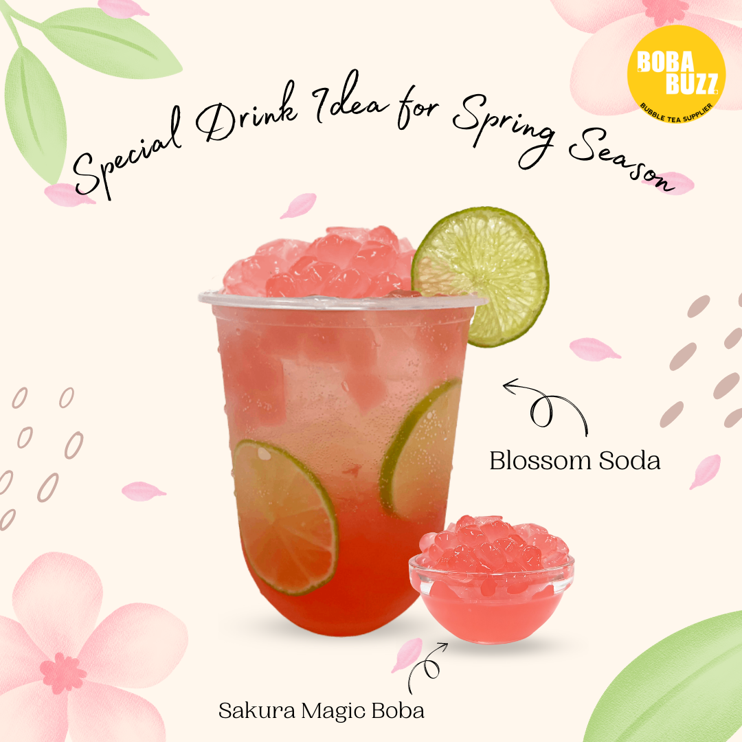 Special Drink for Spring Season - Blossom Soda