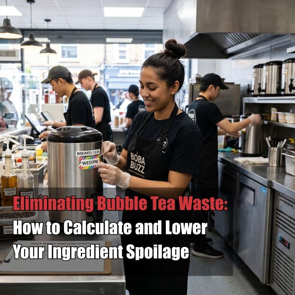 Eliminating Bubble Tea Waste: How to Calculate and Lower Your Ingredient Spoilage