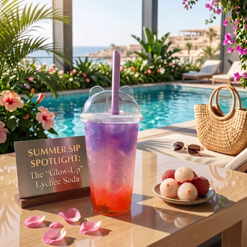 🍹 Summer Sip Spotlight: The "Glow-Up" Lychee Soda Recipe