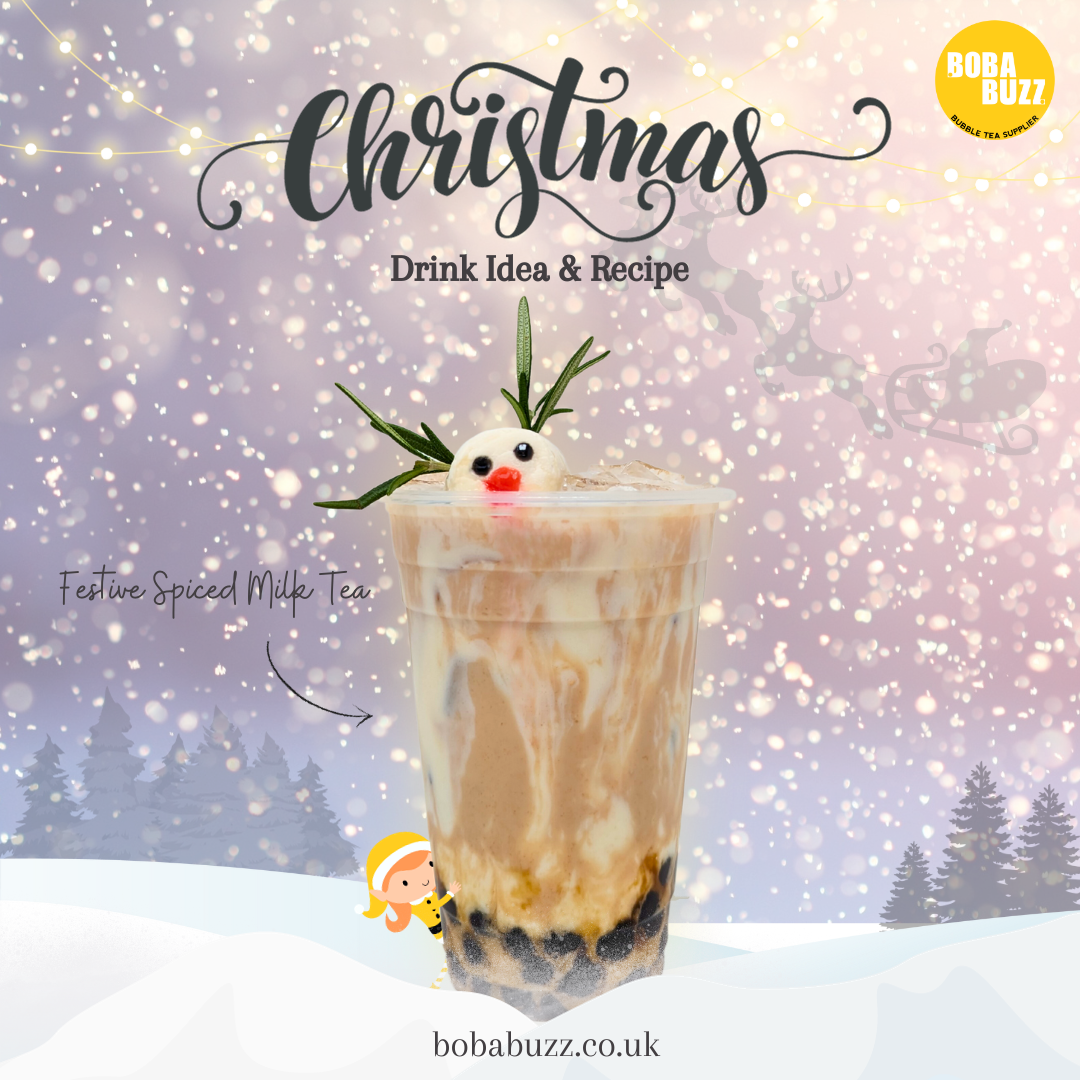 Christmas Series:  Festive Spiced Milk Tea