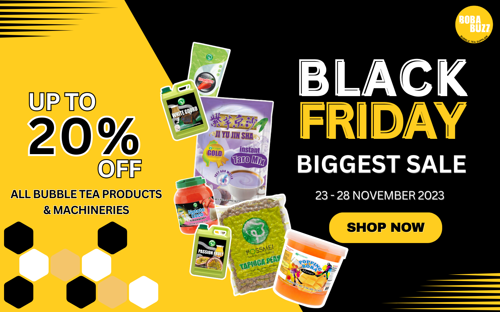 🌟 The Biggest Sale of the Year! 🌟 Black Friday Sale Starts 23 November!