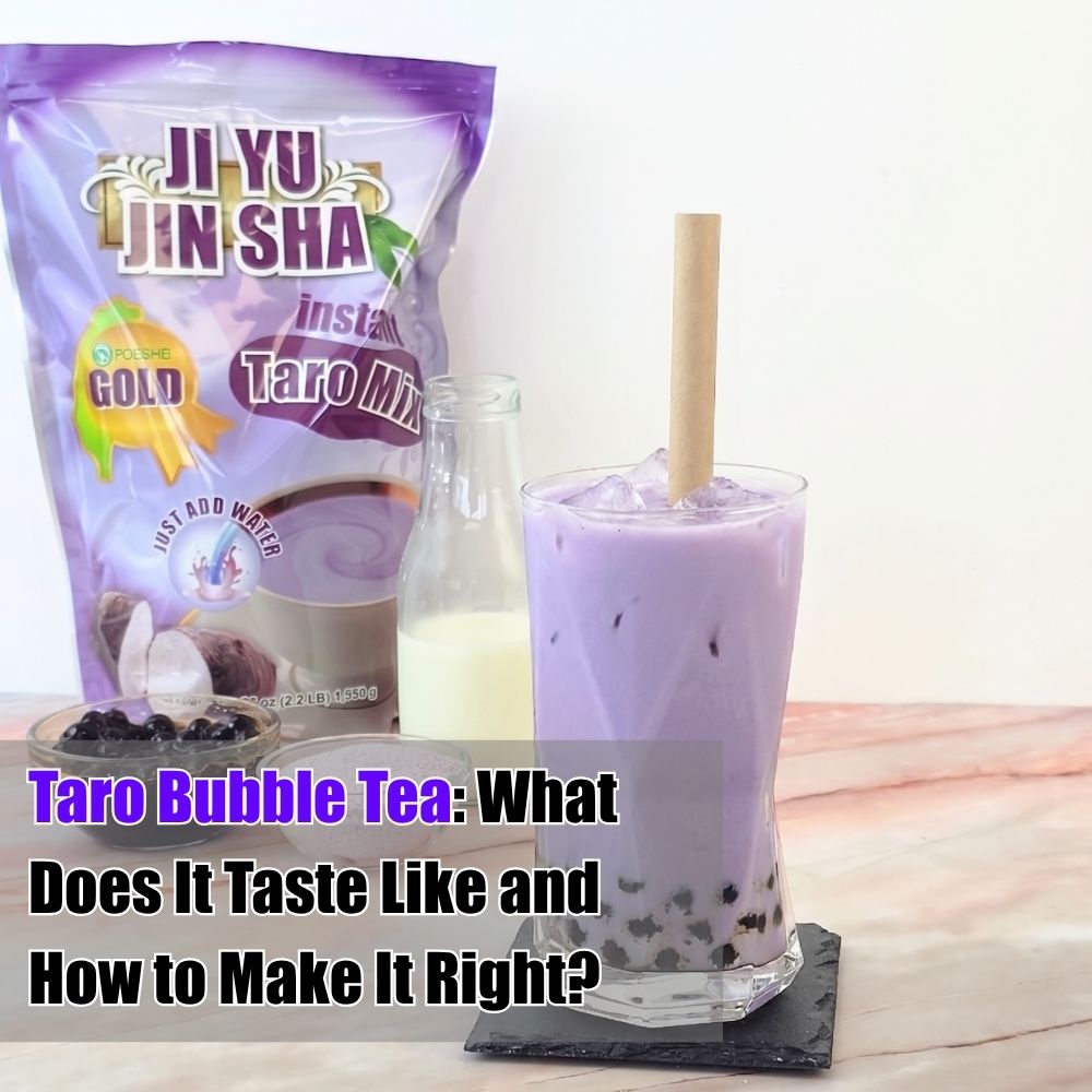 Taro Bubble Tea: What Does It Taste Like and How to Make It Right?