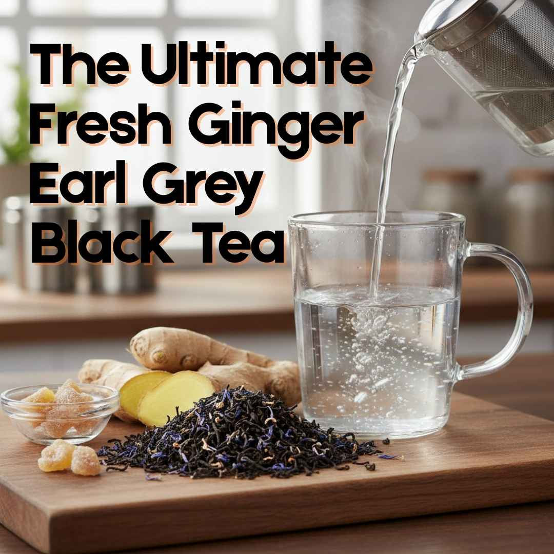 The Ultimate Fresh Ginger Earl Grey Tea: A Bold, Citrusy Refreshment