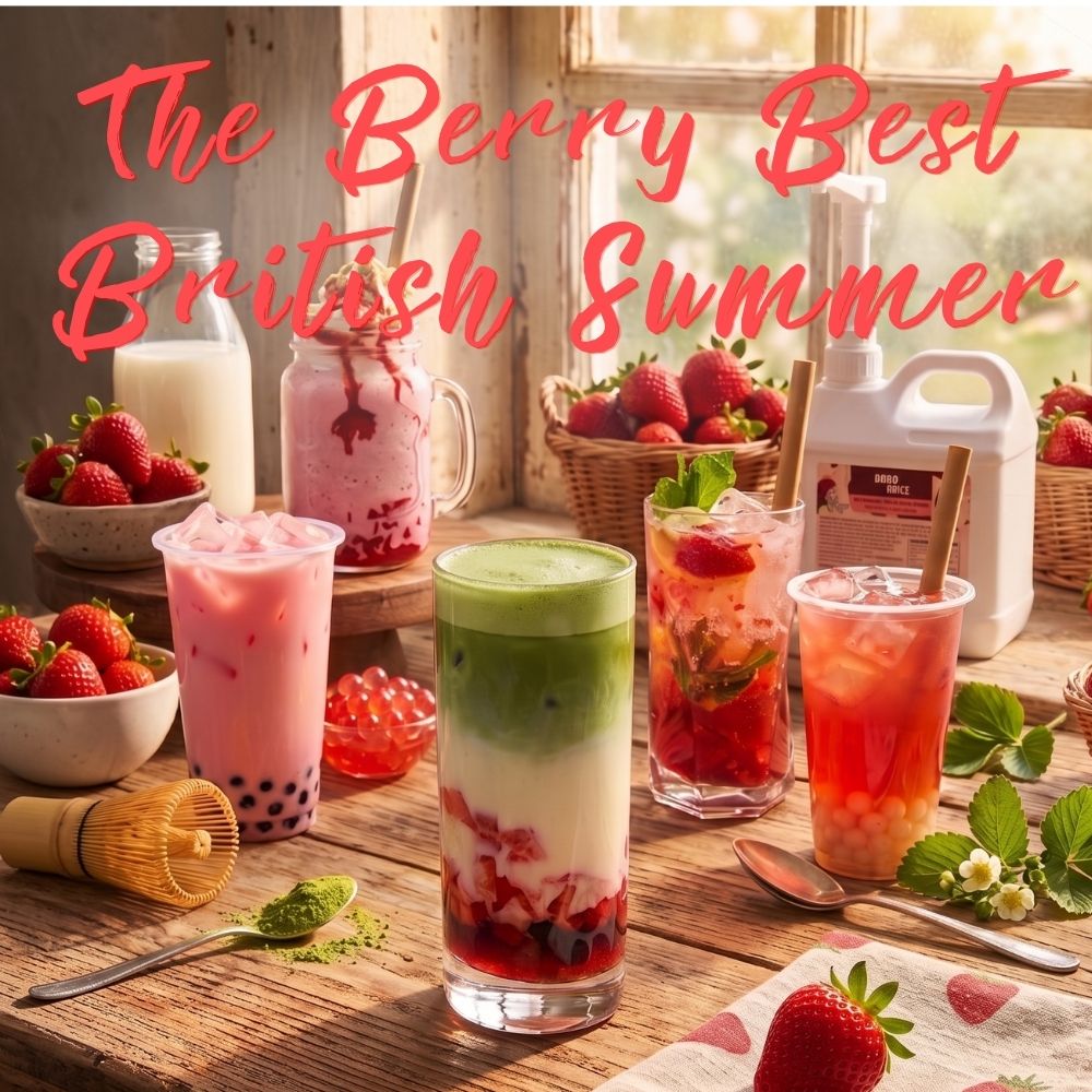 The Berry Best of British Summer: 5 Menu-Ready Strawberry Bubble Tea Concepts You Will Love