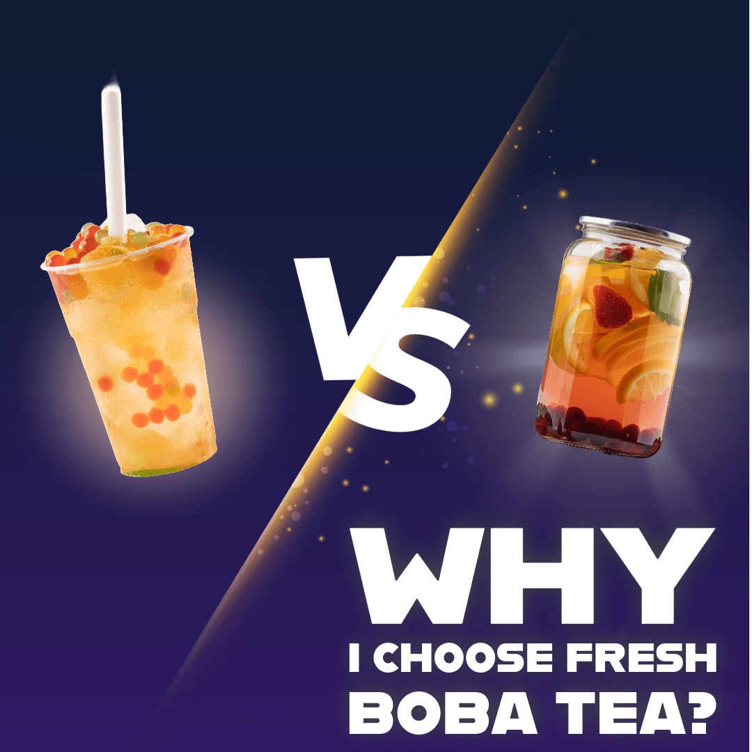 Fresh vs. Packaged: Why I Choose Fresh Boba Tea