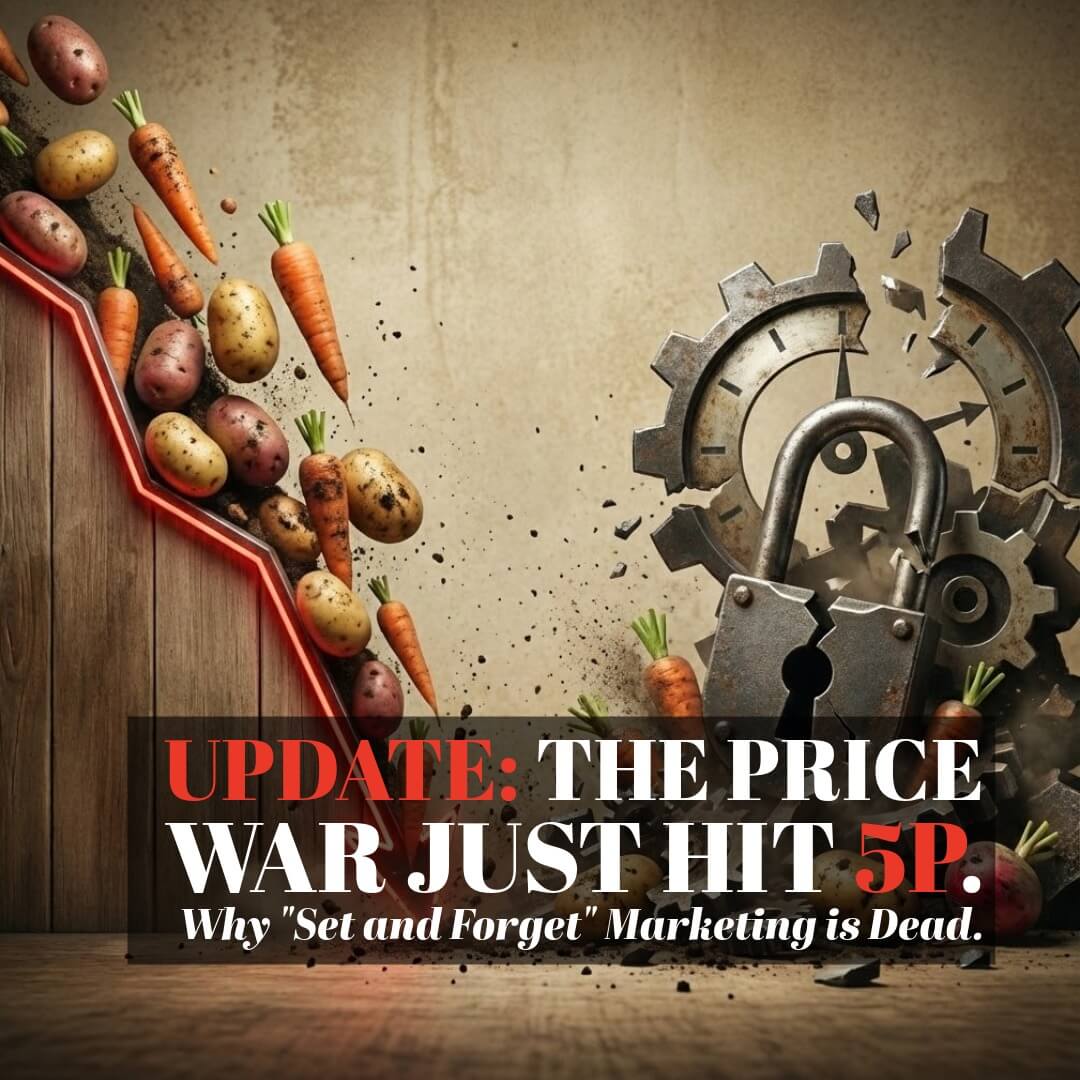 Update: The Price War Just Hit 5p. Why "Set and Forget" Marketing is Dead.