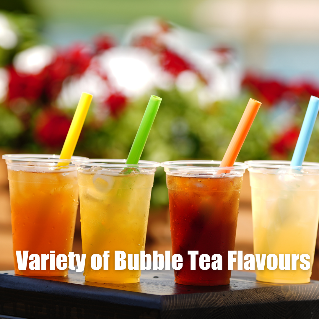 Variety of Bubble Tea Flavours - Bobabuzz