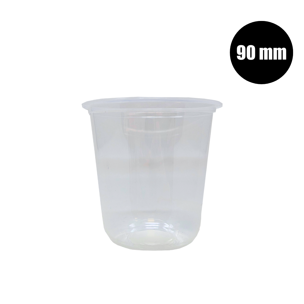 Plastic Cups - U-shaped 360ml (90mm/PP)