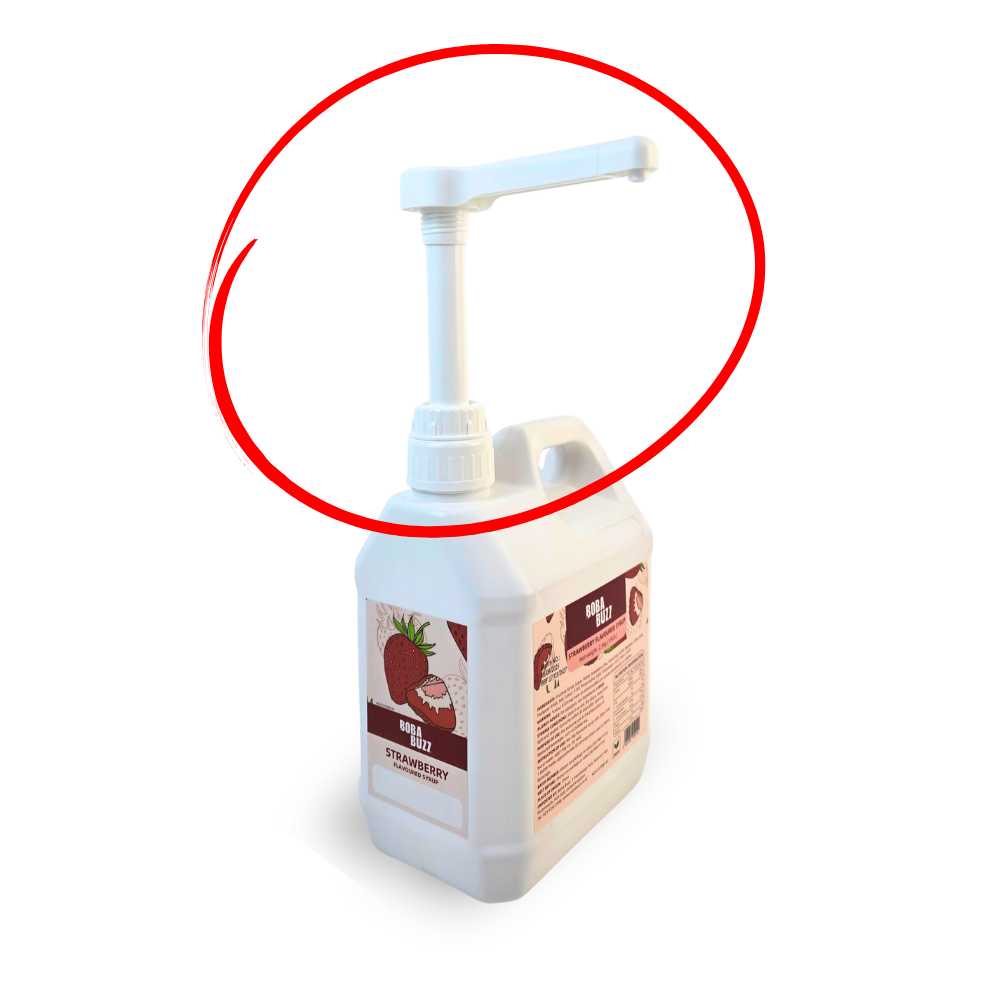 Syrup Pump for White Bottle