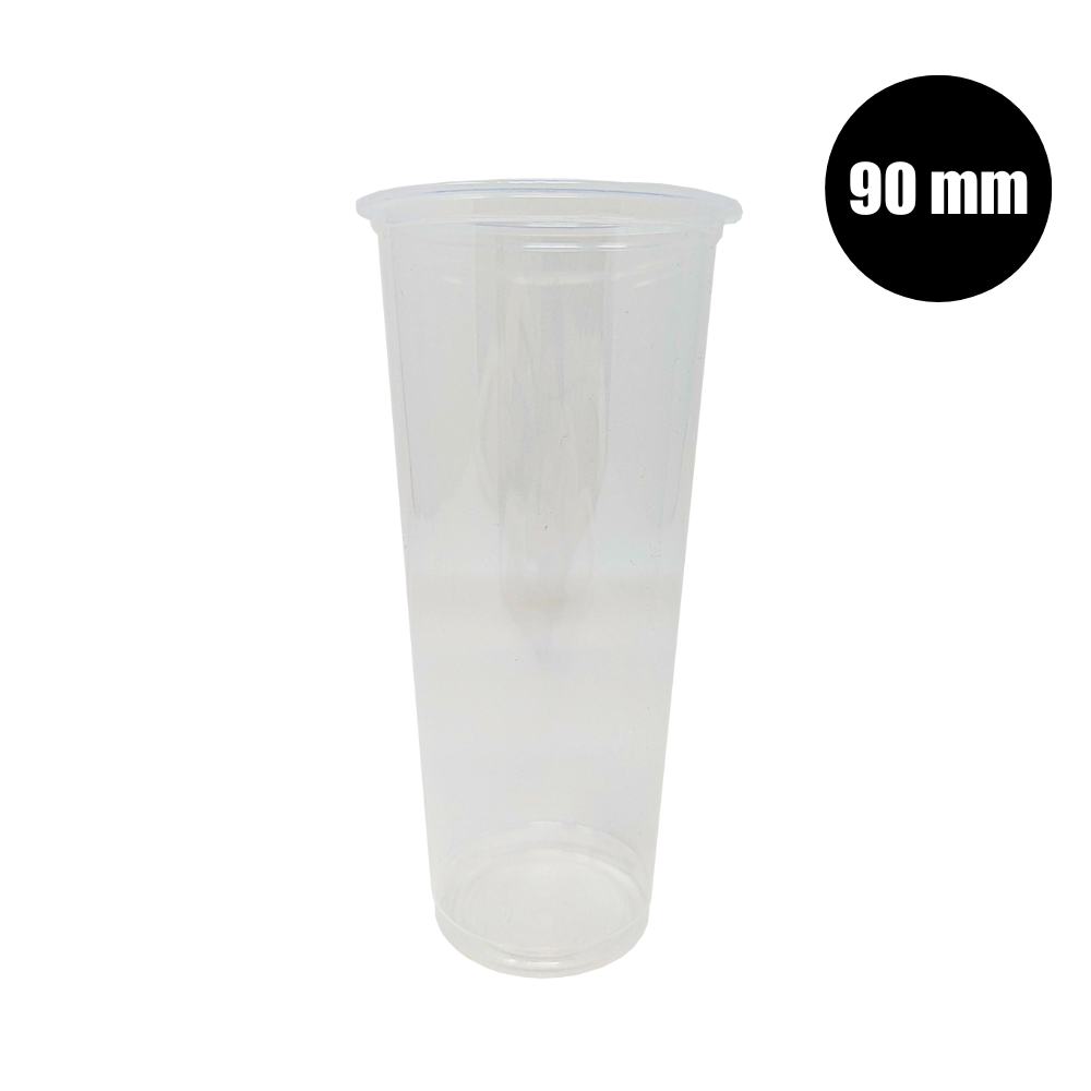 Plastic Cups - Flat 700ml (90mm/PP)