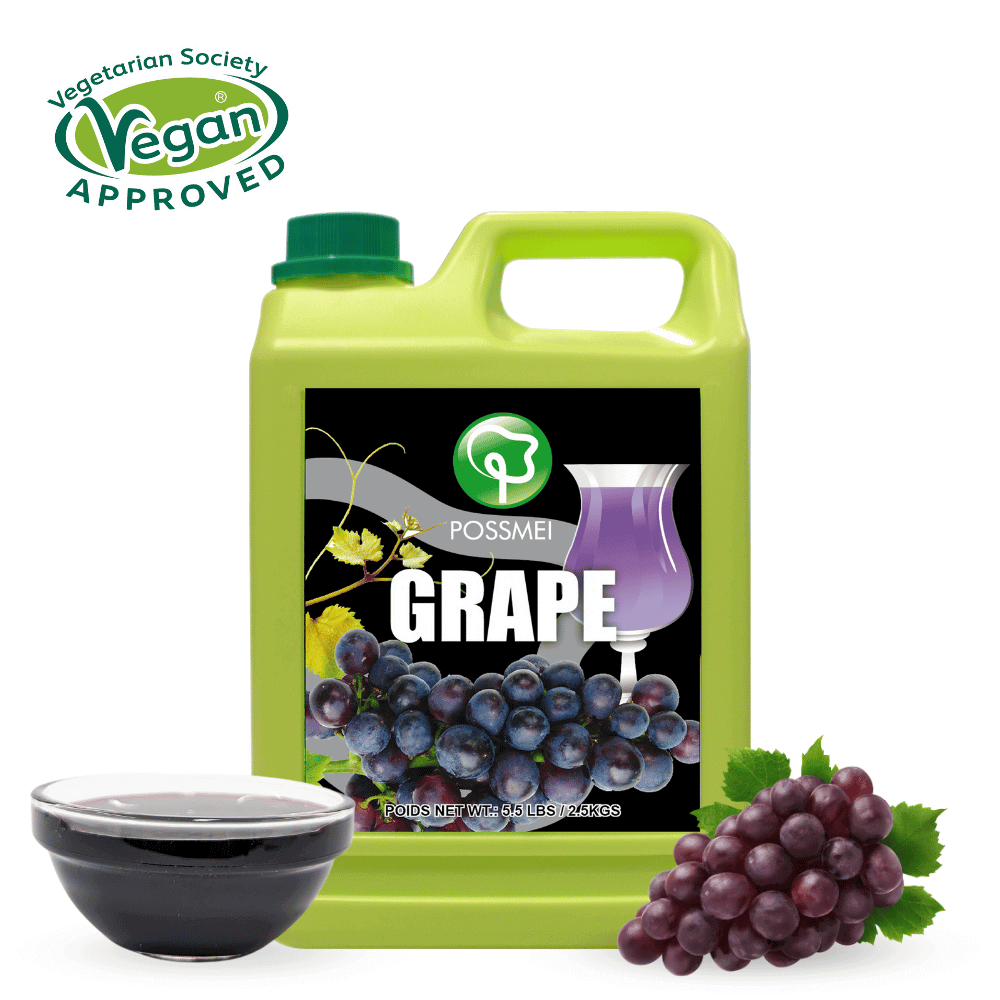 Grape Flavoured Syrup (No Artificial Sweeteners)