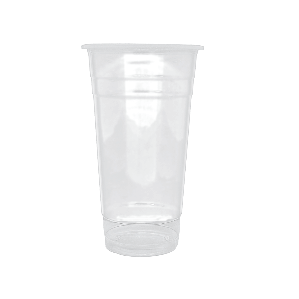 Plastic Cups - Flat 700ml (95mm/PP)