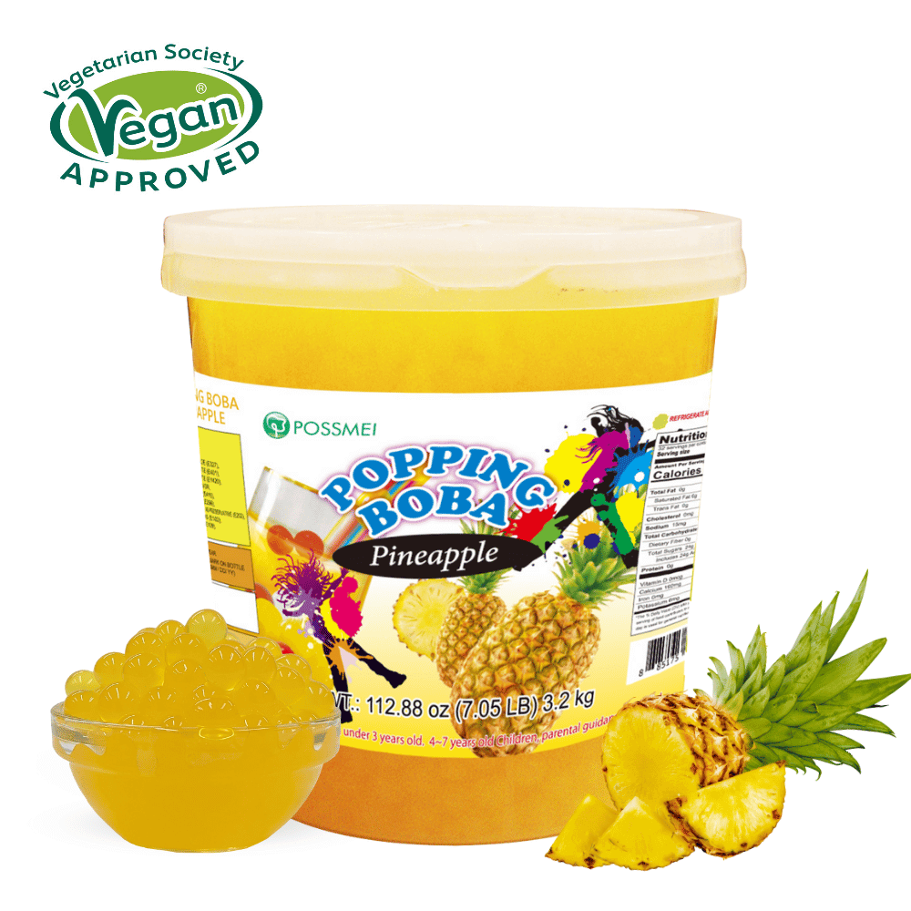 Pineapple Flavoured Popping Boba