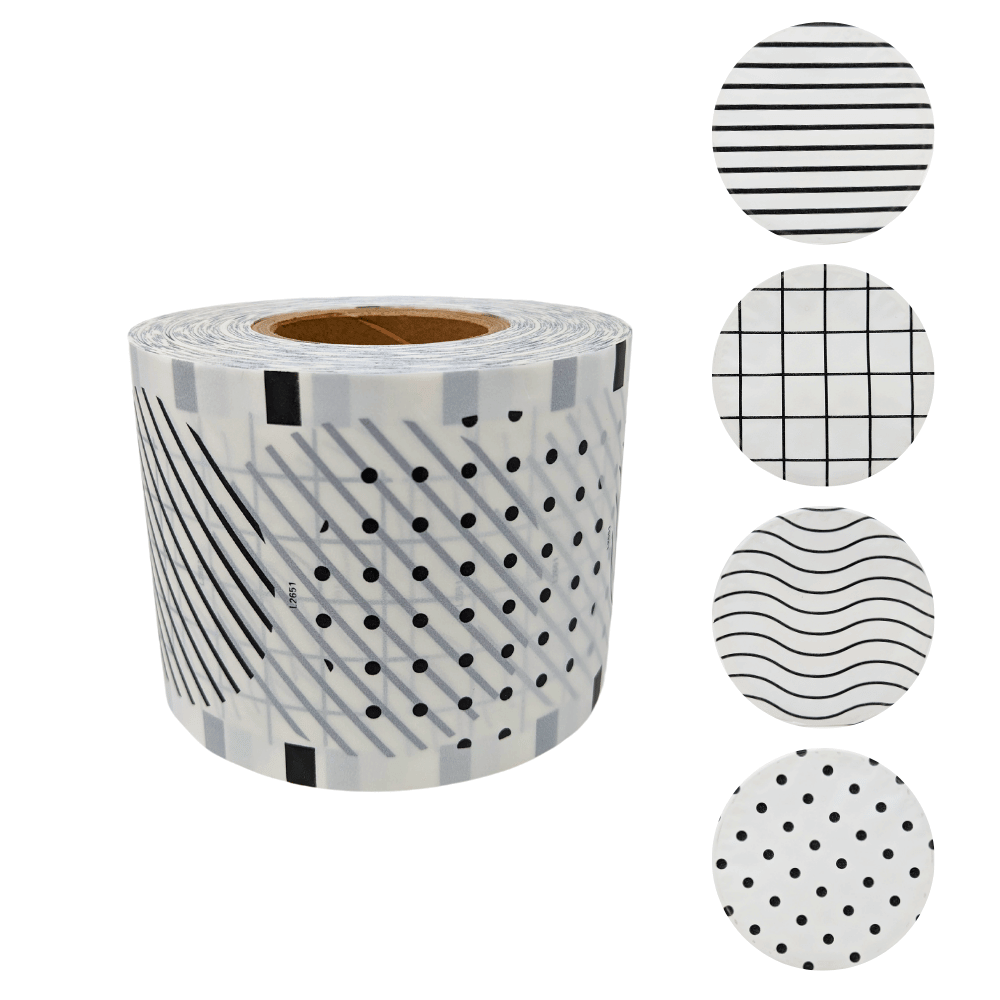 Pattern Paper Sealing Film [2,000 cups] - Geometric