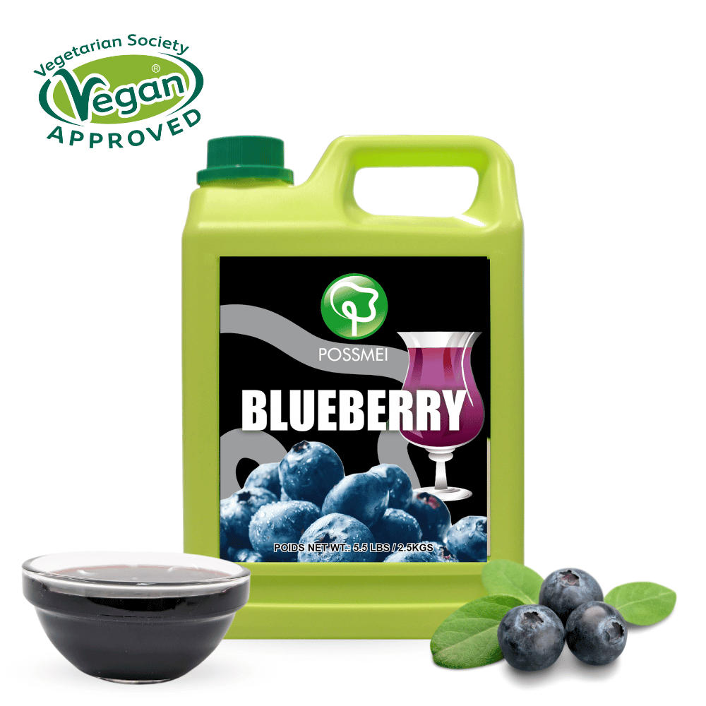 Blueberry Flavoured Syrup (No Artificial Sweeteners)