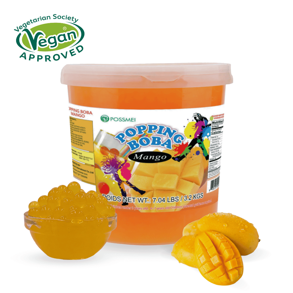 Mango Flavoured Popping Boba