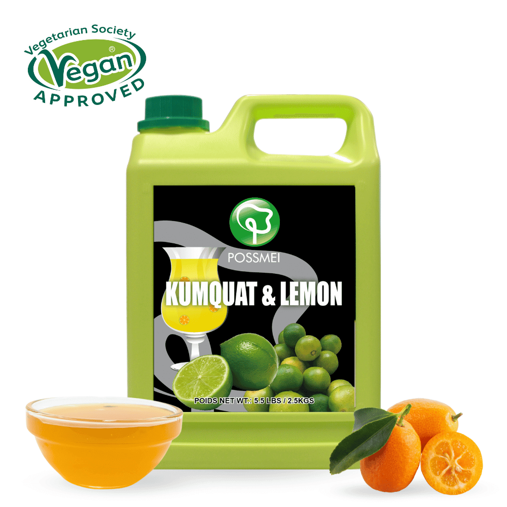 Kumquat &amp; Lemon Flavoured Syrup (No Artificial Sweeteners)