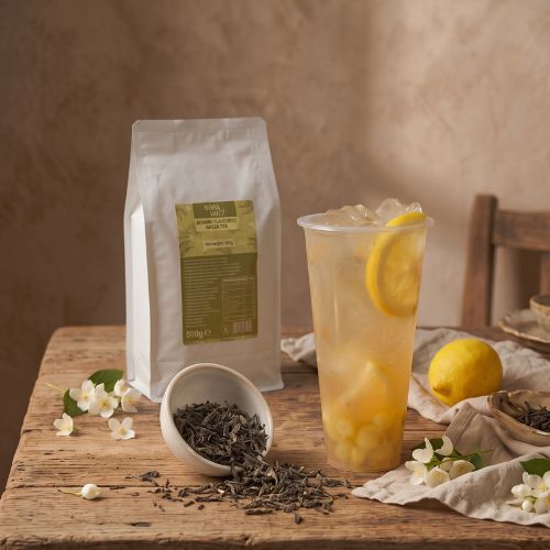 Boba Buzz Jasmine Green Tea 500g | Loose Tea Leaves for Commercial Use
