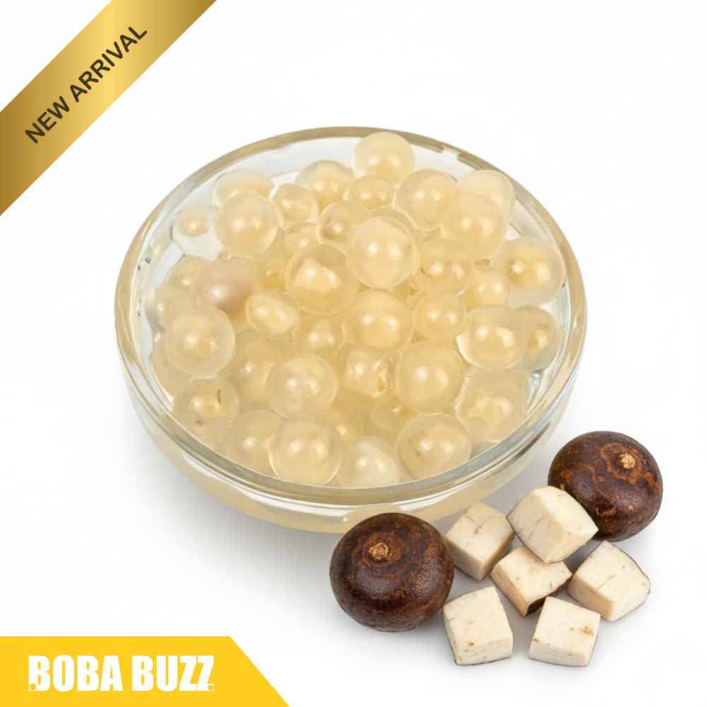 Water Chestnut Popping Boba in Syrup 900g